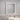 Wall-mounted bathroom mirror cabinet with bright LED light frame above sink