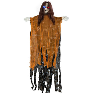 148cm Hanging Halloween Ghost Decoration with LED Lights