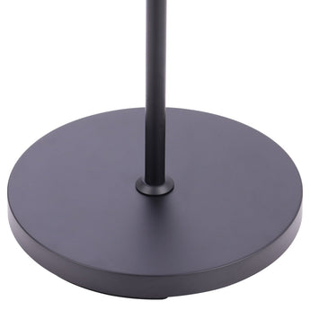 Round weighted base for Double Heads Floor Lamp, dark grey finish