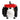 Portable gasoline generator with white recoil starter cover and red engine top