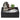 Buddha Zen Tischbrunnen mit Sukkulente, Teelicht und weißem Zierkies auf schwarzem Sockel