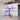 16 ft rolling plasterboard lifter panel hoist in blue, wheeled base