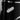 Black stand mixer side lever with up and down arrow icon