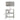 Stainless steel sink dimensions diagram: 75cm width, 40cm height, 80cm stand height