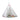 White teepee play tent with hanging pink plush and colorful party bunting