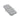 Rocking chair seat pad, light gray tufted seat insert with drawstring ties