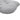 Light grey tufted seat pad cushion with rounded corners and stitched channels