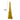 1.2 m collapsible pop-up tinsel Christmas tree, gold, upright silhouette