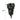 Teardrop Christmas swag with multicolor LED lights, approx 60 cm tall