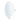 Oval frameless wall mirror size: 60cm height, 40cm width