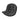 Thick egg swing chair cushion, black, curved tufted lounge pad