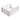 Foldable stackable drawer basket with perforated sides and open white base