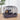 Hamster cage outdoor habitat with clear cover, arched wire bars, and front access door