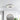 Deckenventilator mit 3-Farb-LED-Licht, flache weiße Abdeckung mit sichtbaren Lüftungsflügeln