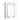 Rectangular 1 Door LED dimmable mirror cabinet dimensions: 50cm wide, 70cm high