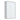Surface-mount LED mirror cabinet, single door, slim side profile