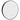 Round LED wall mirror with black metal frame and cool white light ring, touch icons