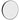 Round LED wall mirror with black metal frame and bright white halo light, touch controls