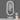 Oval LED wall mirror with rain-drop texture glass side and touch icons on bottom