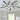 LED acrylic ceiling fan, clear central light fixture with black-and-white blades