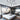 LED acrylic ceiling fan with clear center and black-accented blades; modern ceiling fan