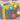 Safety net mesh with yellow rounded frame and colorful balls inside the trampoline