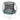Green trampoline enclosure with ladder, 6ft (183cm) size, gray jump mat and padding
