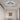 20cm modern square crystal ceiling light with chrome frame and cut crystal prisms