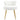 White teddy fleece dressing table stool with padded circular seat and back, gold legs