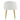 White teddy-fleece dressing table stool with rounded seat and gold metal legs