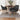2 velvet dining chairs, dark gray, gold legs; padded seat and curved back