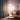 Adjustable arch LED floor lamp with white dome shade and marble base