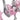 Schaukel-Sitz mit Basketball-Emblem, pink-grau, Teil des 3-in-1 Sets