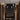 Black vintage candle chandelier with multi-arm design and flame-style bulbs on chain