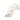White toddler slide climber front view with animal-head panel and base