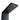 Black ceiling-style shower head panel with nozzle grid and mounting arm