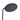 Black round overhead shower head with water jet nozzles