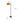 Woven rattan floor lamp, 162.5cm height; 71.1cm width; 21.9cm base