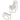 White recliner chair and footstool dimensions diagram with measurements