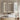 Double-door LED bathroom mirror cabinet with warm light border and touch controls