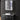 LED-lit rectangle mirror cabinet with 88:88 digital display and wall frame