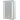 Rectangle LED mirror cabinet front, LED border, digital 13:58 time readout