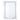 LED bathroom mirror cabinet front view with single door and touch control icon