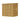 Wood trash bin storage shed side panel with louvered slats and metal hardware