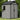 Apex Roof Garden Tool Shed close view: black double-door frame, handles, and roof vent
