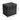 Aufbewahrungsbox 126L wasserdicht, schwarz, Maße 555×480×530 mm