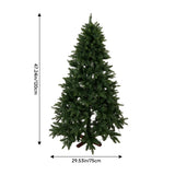 Artificial Christmas tree, dark green, 47.2in tall, 29.53in wide