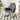 Grey rocking chair with tall backrest, padded seat, and wide curved rocker base