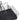 Black dish drainer rack with cutout compartments and vertical utensil cup holders