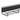 Black magnetic fridge shelf rack with front plate and multiple wire bars